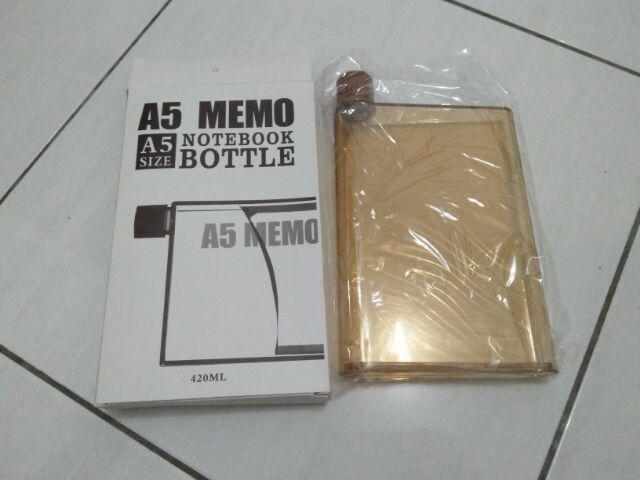 Promo Turun Harga!! Memo Bottle A5 Letter 420 Ml