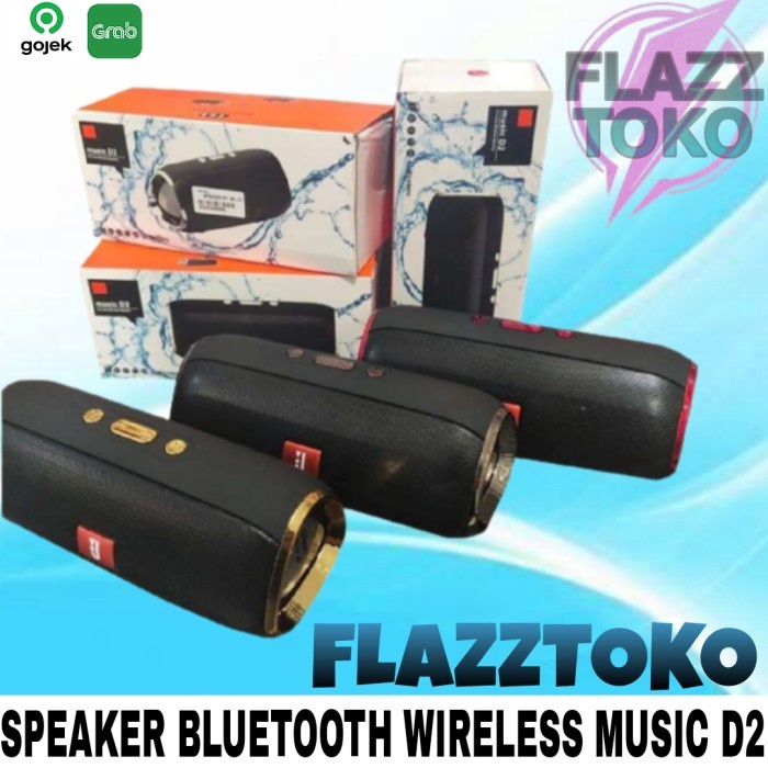 speaker Bluetooth D2 super bass