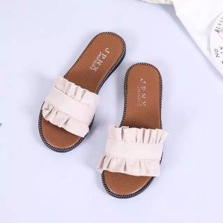  SANDAL  SLIP WANITA KERUT  BARANG IMPORT MI 182 Shopee 