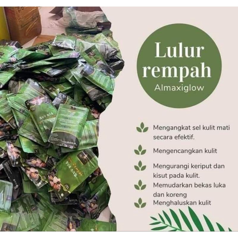 Lulur scrub rempah Al maxiglow