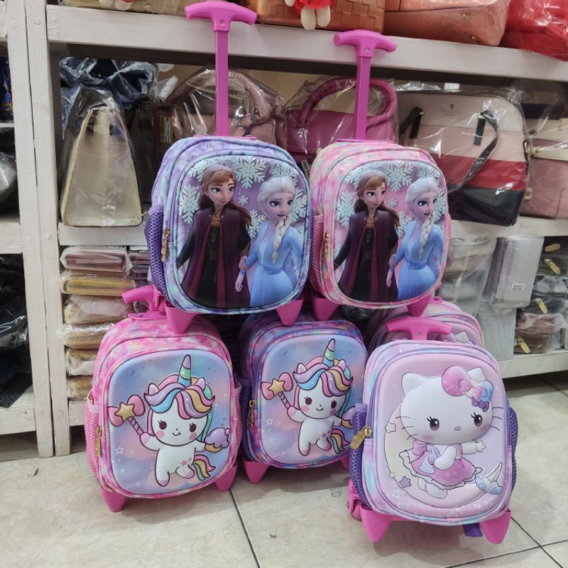 Ransel Troli Anak Sekolah Paud 3D HSD-10610