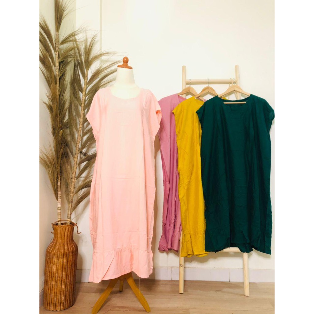 Daster Habel Ruffle Polos Busui