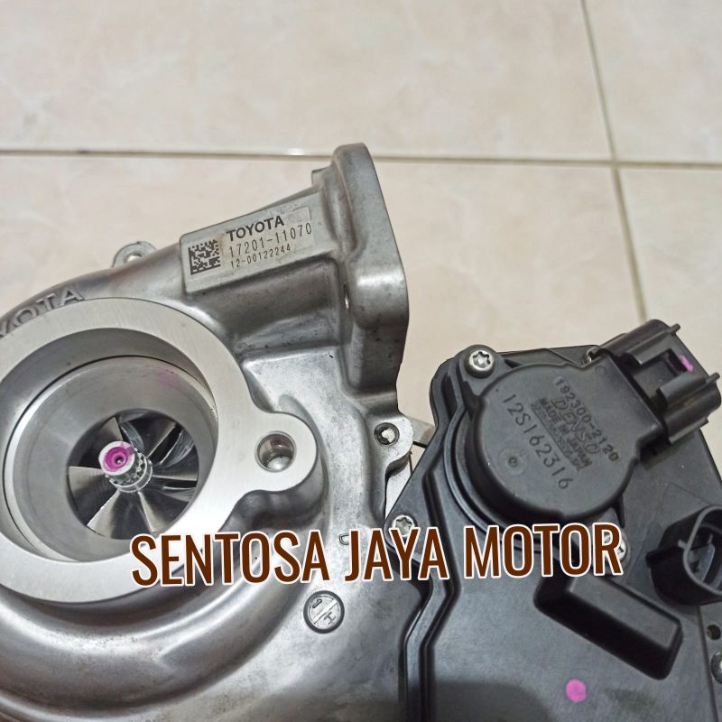 TURBO CHARGER TOYOTA INNOVA FORTUNER VRZ HILUX REVO 2GD ORIGINAL LELANGAN BARU 17201-11070 ASLI