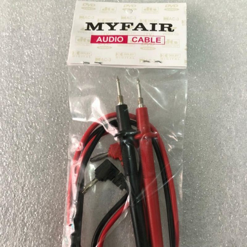 Kabel Multitester Jarum / Cable Multitester Myfair tanpa tutup