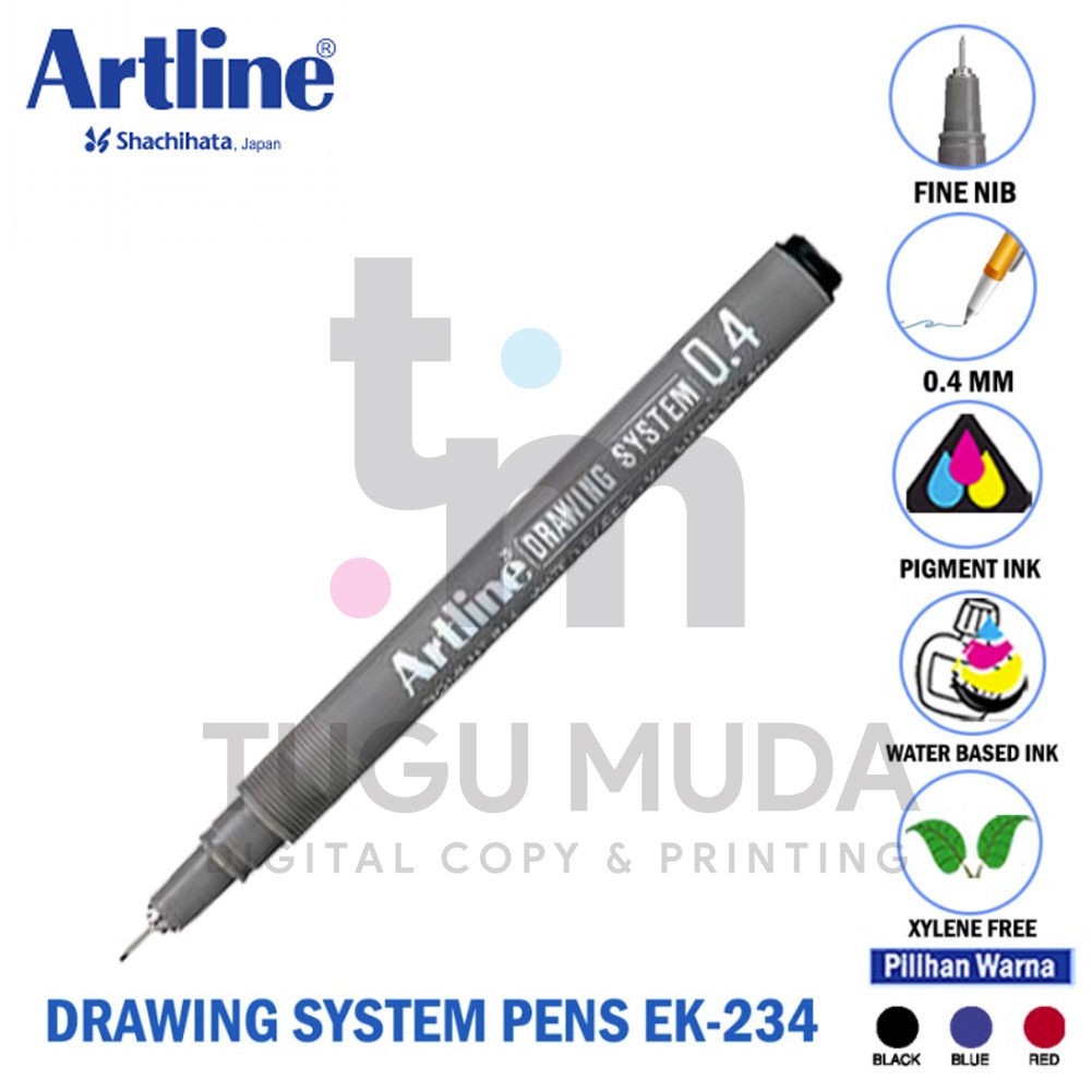 

ARTLINE Drawing System Pens / Drawing Pen | EK-234 - 0.4mm