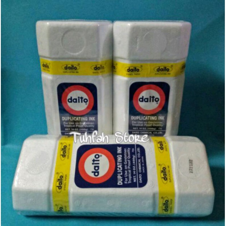 

0Tinta Stensil DAITO duplicating INK mesin stencil gestetner dynamic dll