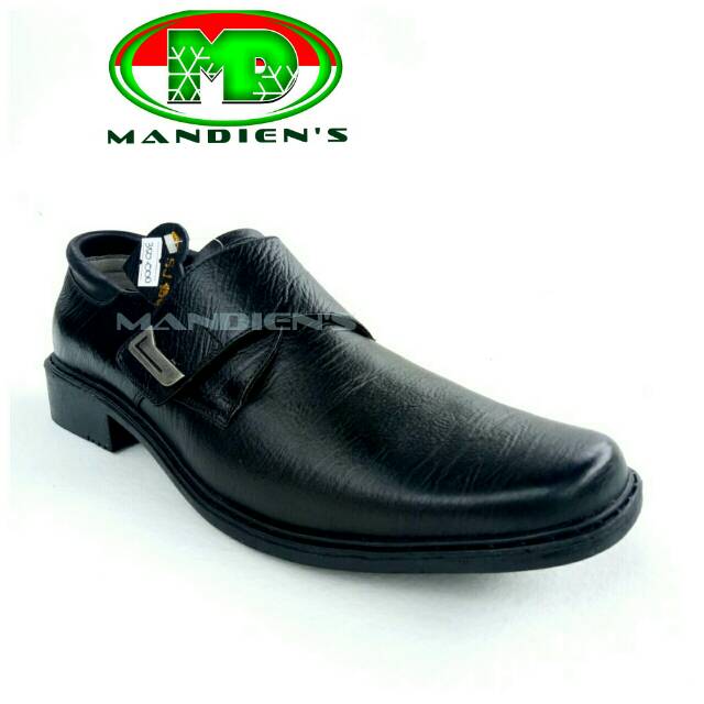 MANDIENS - SJ156 Sepatu Formal Pria Kulit Asli Original Medali Export Quality