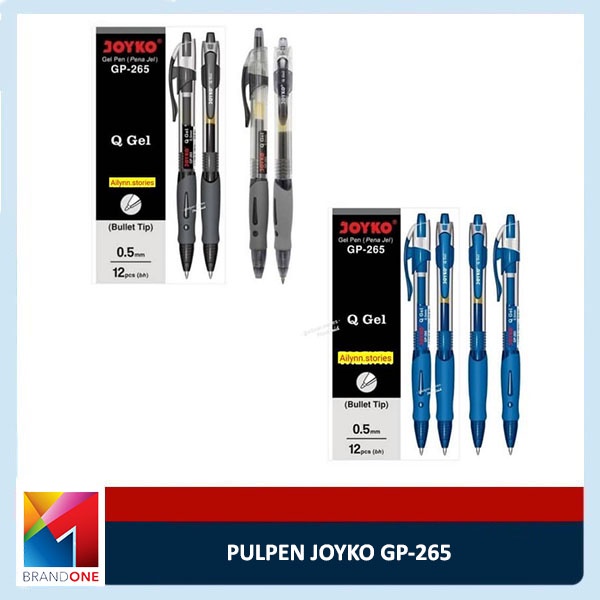 

Bolpen Ballpoint Pulpen Pena Joyko Q Gel 0.5mm Enak untuk Menulis