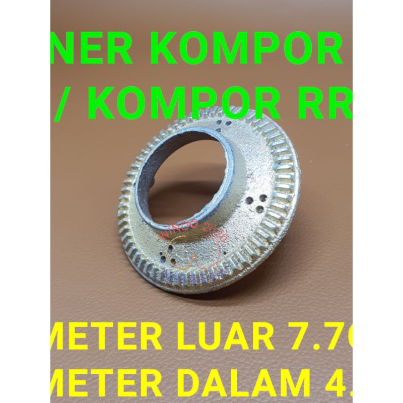 BURNER UMUM RRT  BURNER KOMPOR UMUM BURNER KOMPOR GAS ALLOY JAPAN ZINC  RING KOMPOR UMUM RRT JAPAN