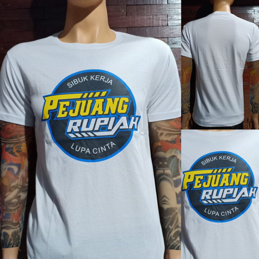 KAOS DISTRO PEJUANG RUPIAH