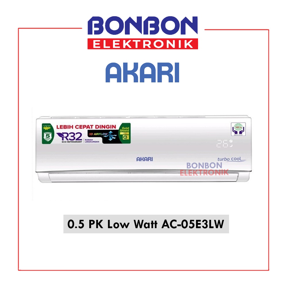 Akari AC 0.5 PK Low Watt AC-05E3LW / 1/2 PK 05E3LW / AC05E3LW