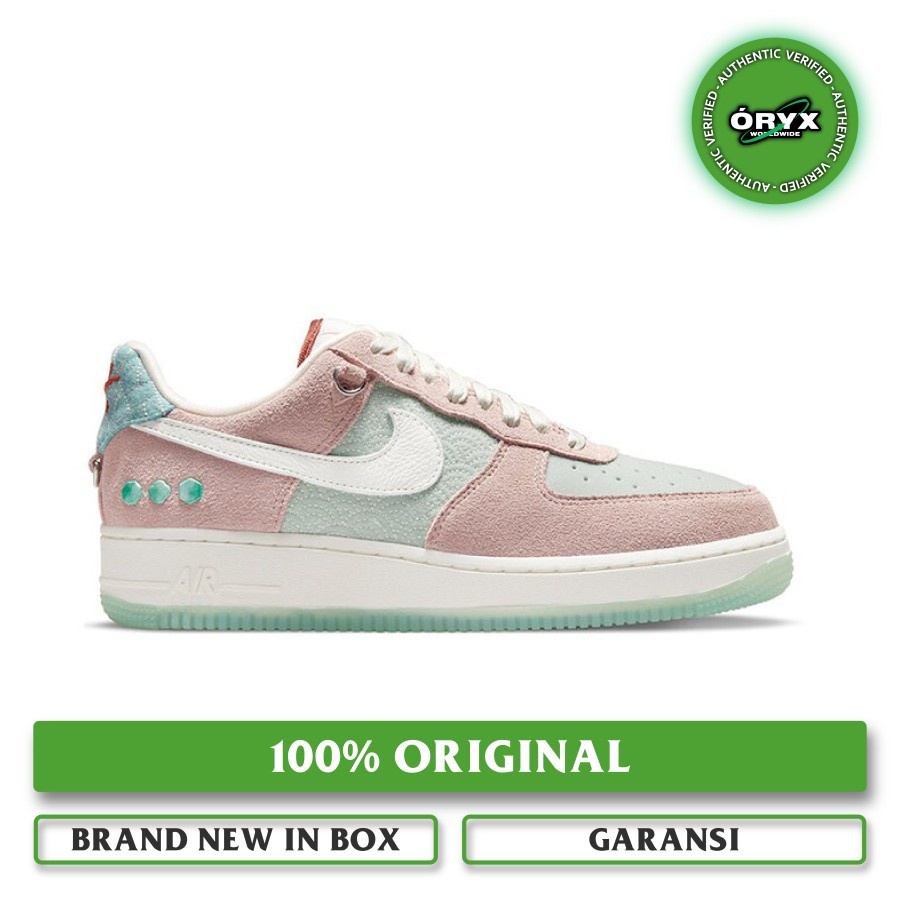 Nike Air Force 1 '07 Lx Shapeless, Formless and Limitless / Jade / Seafoam / Sail / Pink / Crimson (