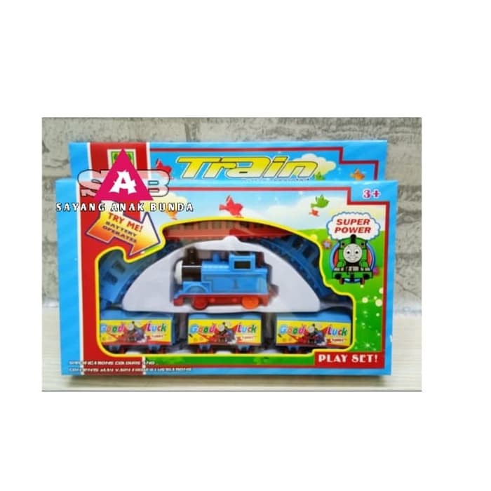 Terlaris Mainan Anak Kereta Thomas Train Set / Kereta Rel Train Set Thomas