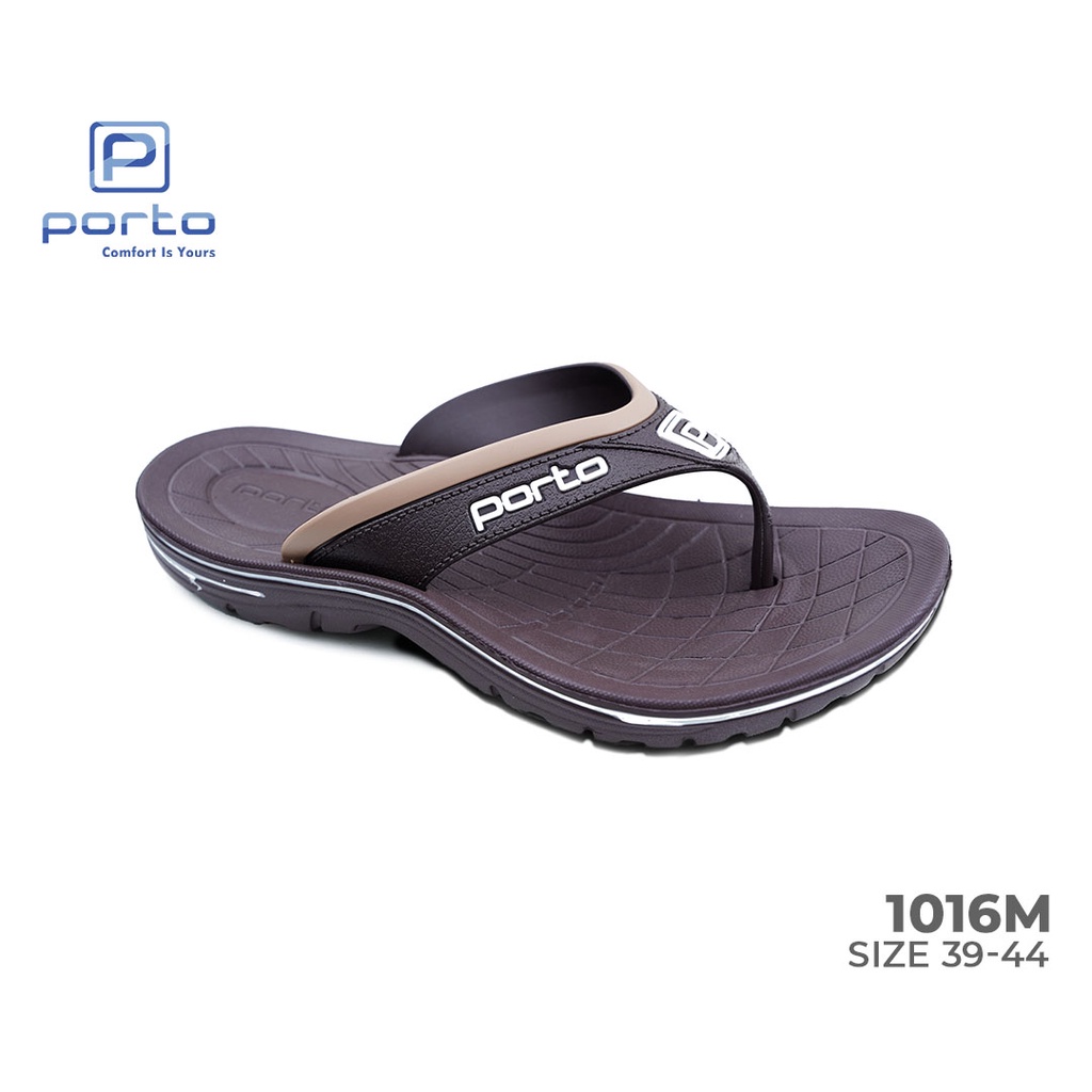 Sandal Jepit / Sandal Karet / Sendal Jepit Pria Porto 1016  M