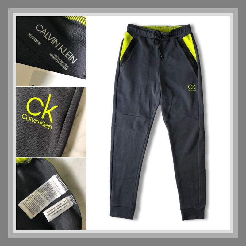 Celana Joger Original/ Jogger Katun Import/ Celana Jogger Wanita  ZO376 Calvin Klein Signature Logo