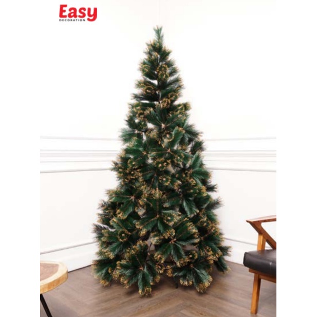 Pohon Natal Premium 120 Cm/ 4 FT GLITTER DROP PINE TREE