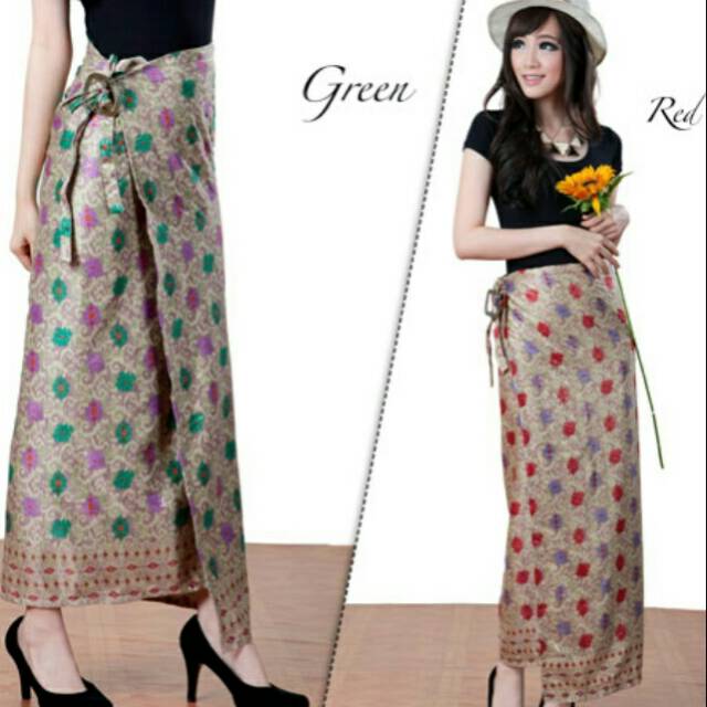 Rok lilit songket bali termurah