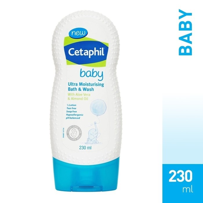 cetaphil baby moisture bath & wash 230ml