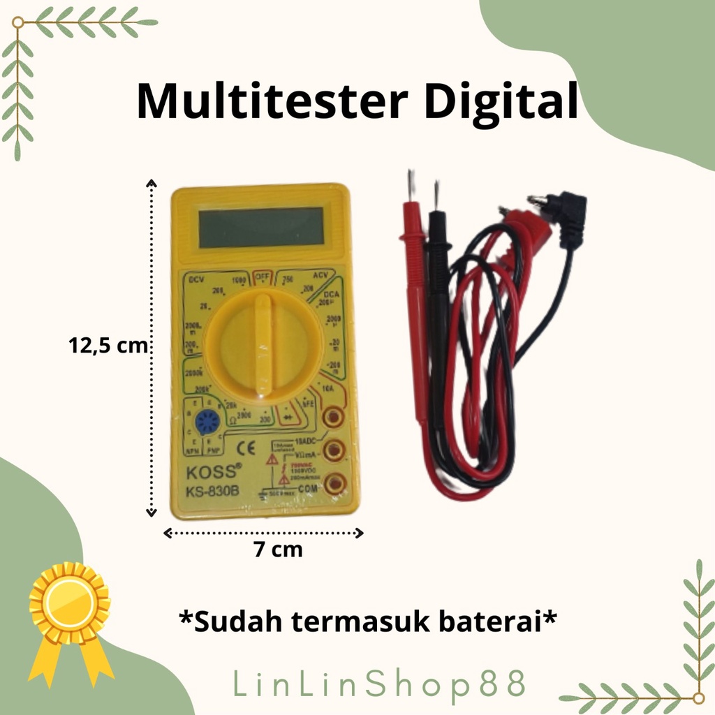 Multimeter Digital Multitester ~ Avometer / Multitester