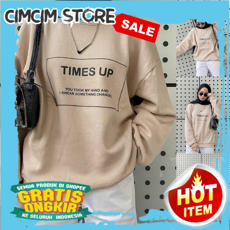 SWEATER TERBARU TERMURAH / TERBARU Premium Times Up Sweater Wanita - Switer Times Up wanita Terbaru