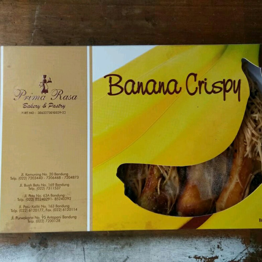 

Silakan Order banana crispy prima rasa oleh oleh Bandung pisang krispi Murah