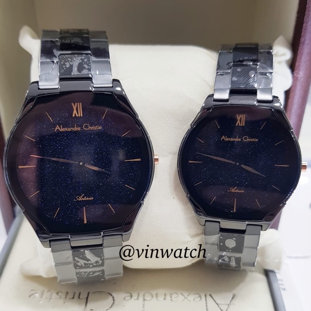 Alexandre Christie 8602 hitam kombi kuning