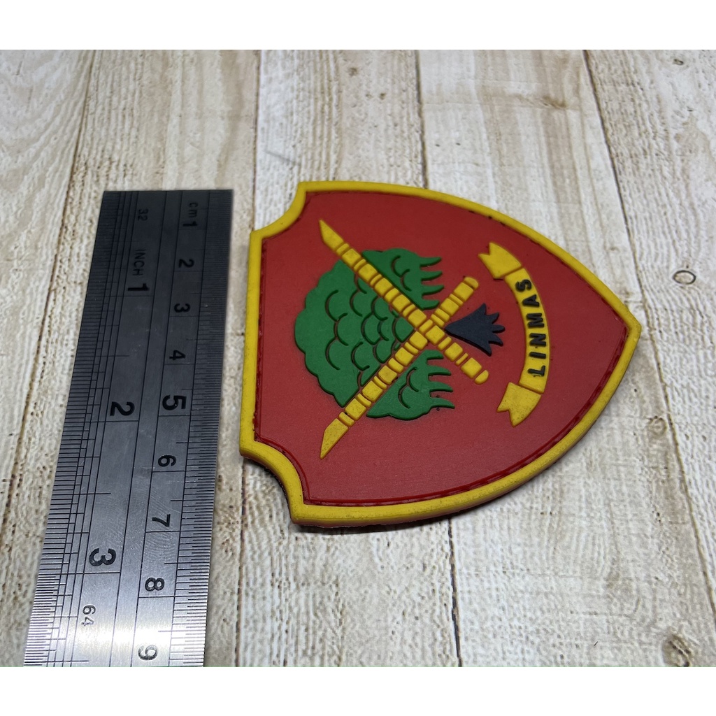 Patch Hansip Patch Velcro Prepetan Linmas