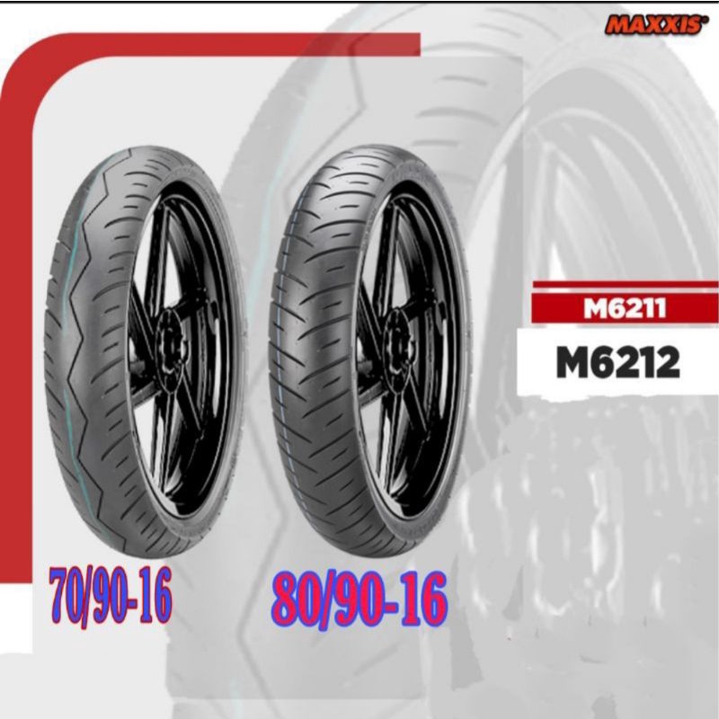 Ban Luar Maxxis 70/90 Ring 16 M6211 Tubeless. Ban Dpn Nouvo - Skywave