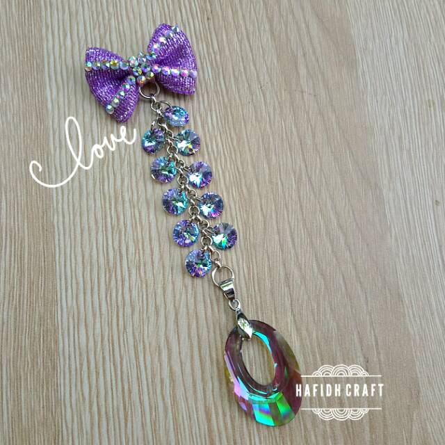 Bros Swarovski original helios mix  pendant cipir