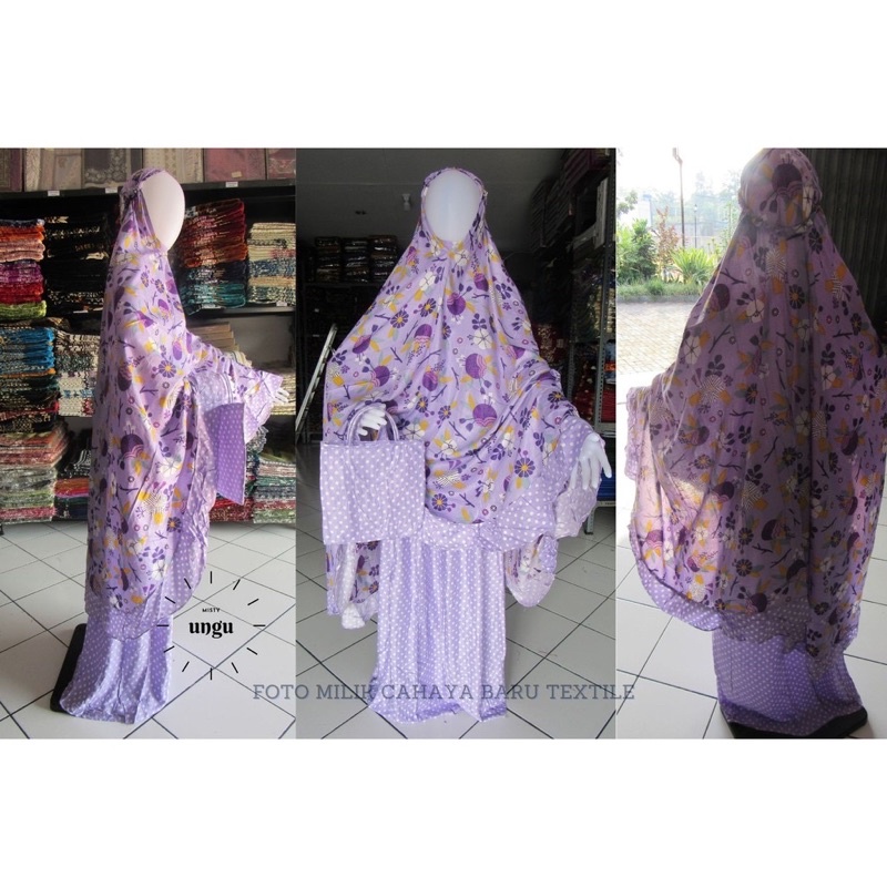 mukena rempel katun halus lembut adem terbaik termurah