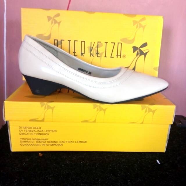 diskon PANTOFEL PETER KEIZA HAK GLOSSY .38.39