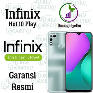Infinix Hot 10 Play 2/32GB 3/32GB  4/64GB +  Infinix Hot 11 play 4/64GB Garansi Resmi