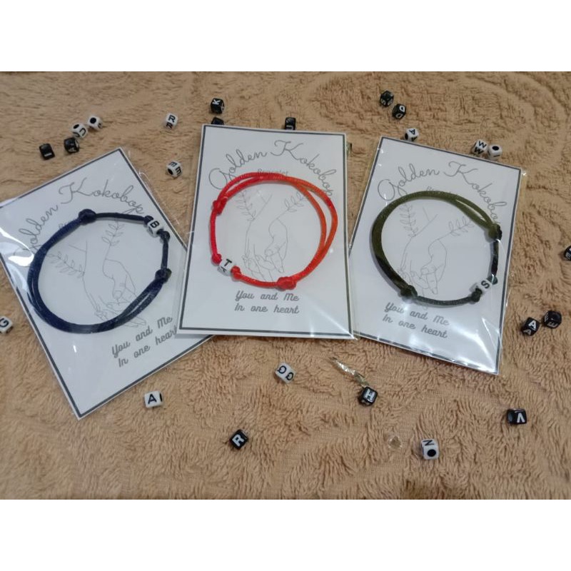 GELANG INISIAL NAMA / GELANG COUPLE