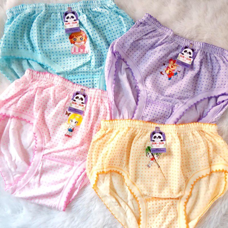 12 pcs Celana Dalam Anak Perempuan / Lusinan