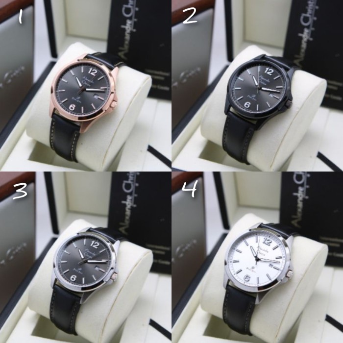 Jam Tangan Pria Alexandre Christie 1029 AC 1029 AC1029 Leather