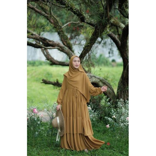 Gerai aliyah | Haura Dress "Olive"