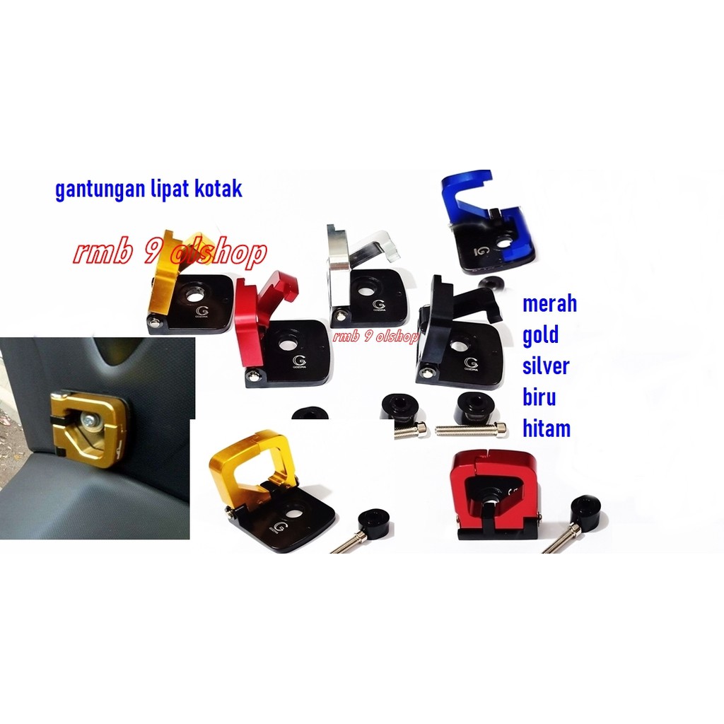 GANTUNGAN MOTOR MODEL D LIPAT CNC GANTUNGAN BARANG UNTUK SEMUA MOTOR