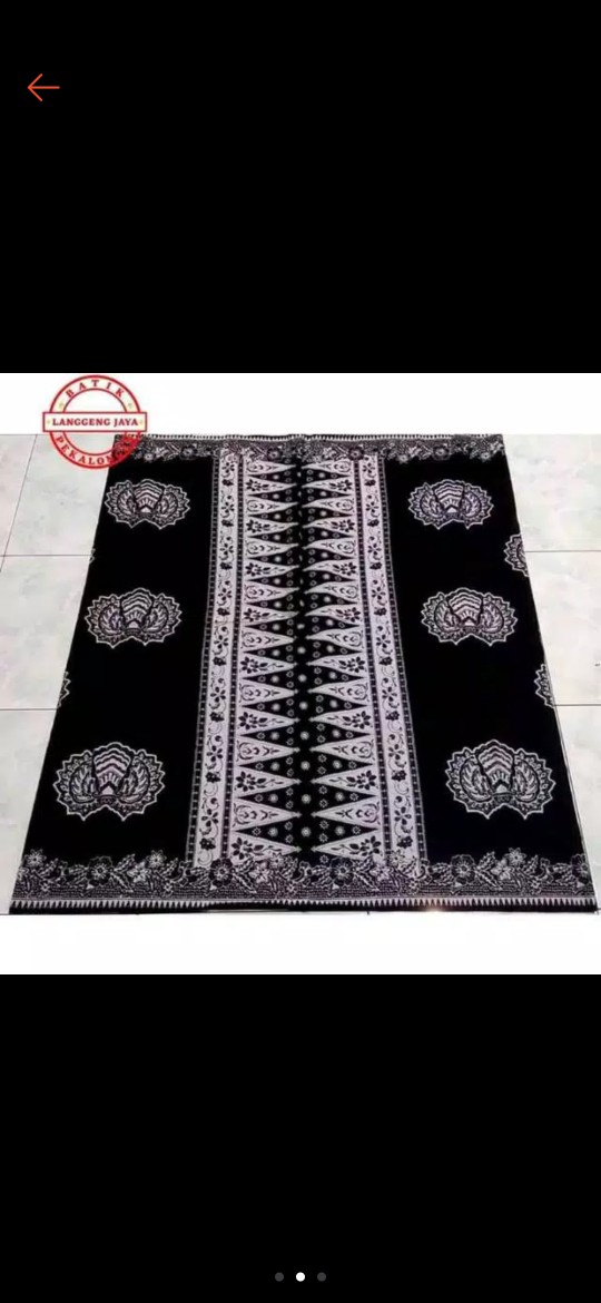 Sarung Batik Monochrome Monokrom | Hitam Putih | Bukan Cap Mahda | Sarung Gurdo | Sarung Pekalongan