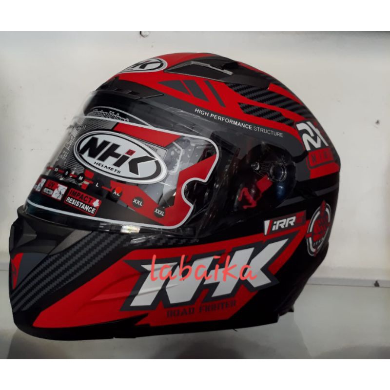 HELM NHK RX9#RACE X | FULL FACE | DOUBLE VISOR