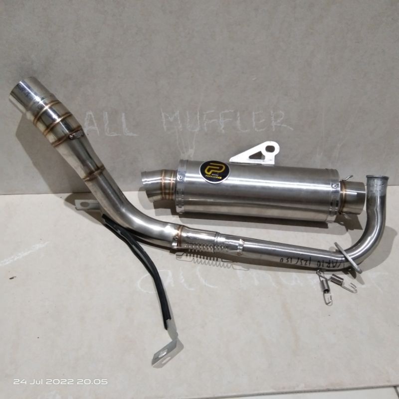 knalpot racing pekajaman Vario 125/150 fullset