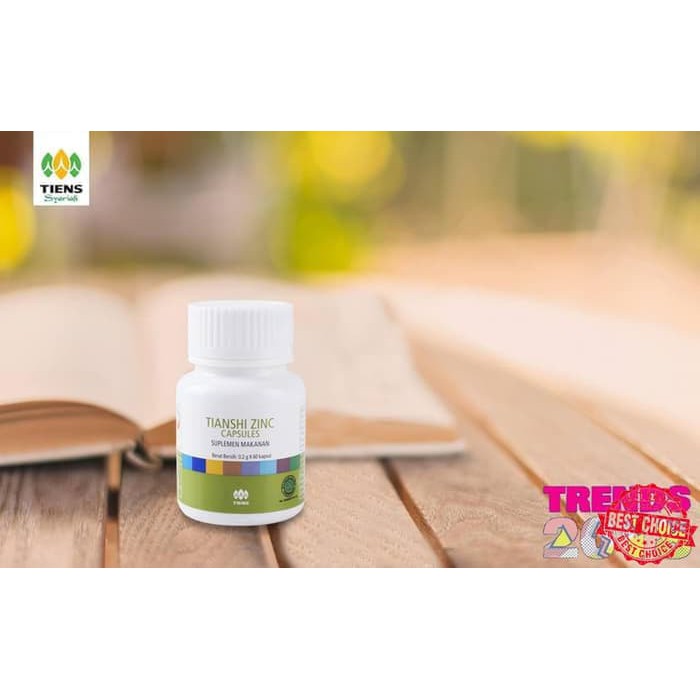 BANTING HARGA Paket Perawatan Kulit Bebas Jerawat Vitaline Zinc + Spirulina Tiens
