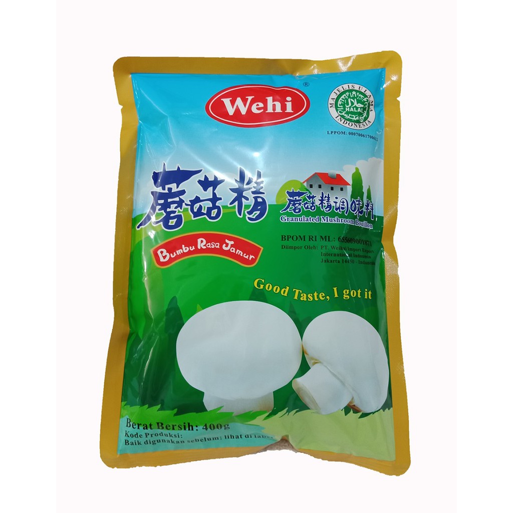 WEHI bumbu kaldu jamur HALAL 400GR SALE 50% EXP DATE 11/2022