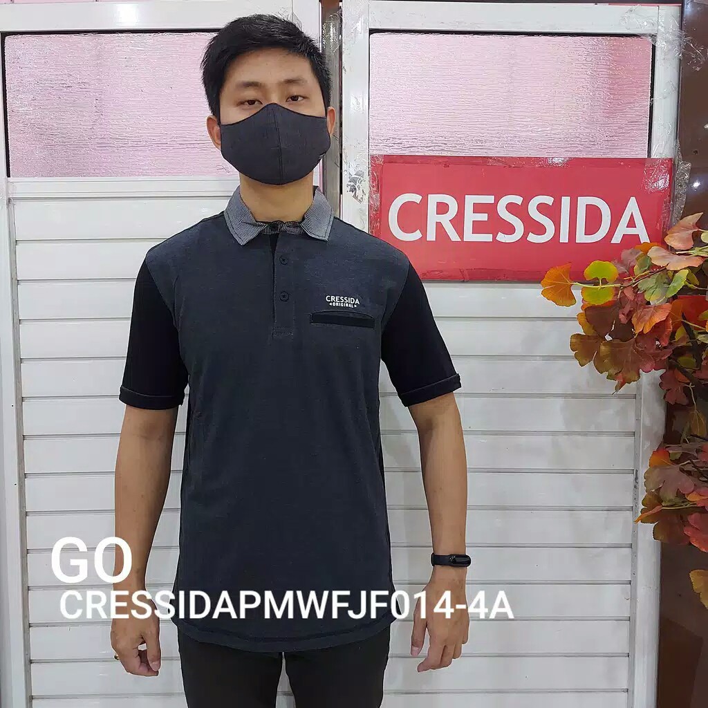 BB Polo Shirt CRESSIDA Original PMWFJF014 4A kaos pria