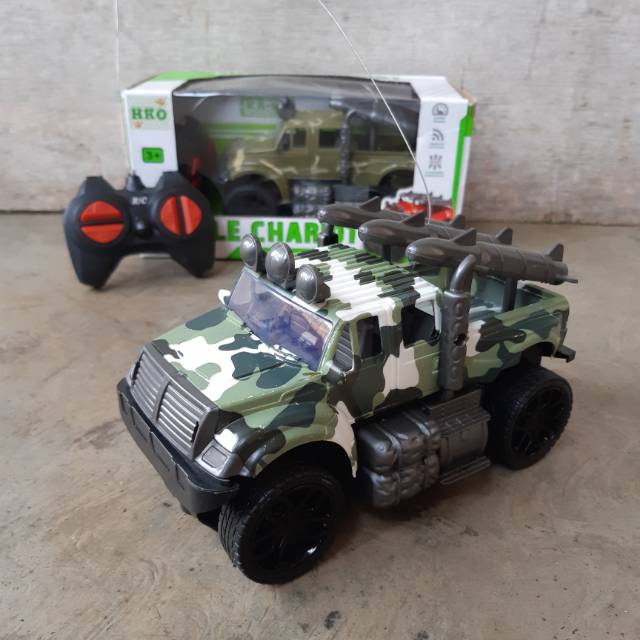 RC CAR JEEP ARMY EDUKASI MAINAN MOBIL REMOTE CONTROL ANAK EDUKATIF