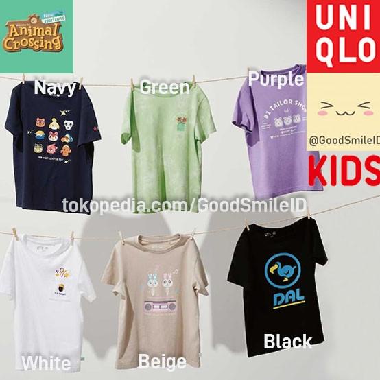 UNIQLO UT x Animal Crossing T-SHIRT LENGAN PENDEK KAOS ANAK JASTIP