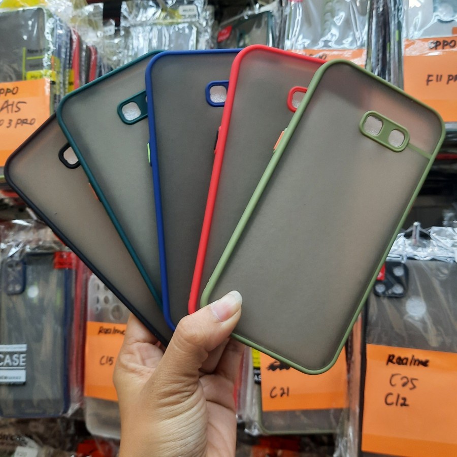 SAMSUNG A5 2017 A7 2017 A10S A20S A30S A50S A2 CORE CASE DOFF TRANPARAN HARDCASE
