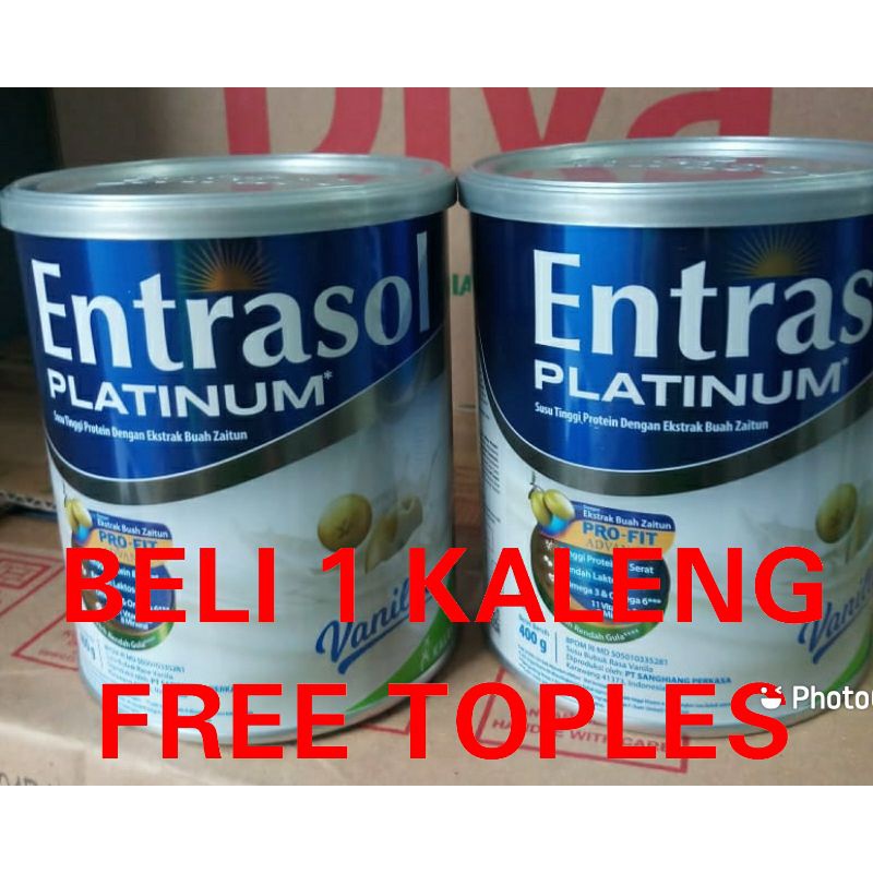 

ENTRASOL PLATINUM SENIOR PENYEMBUHAN VANILA 800GR