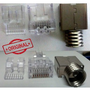 AMP Connector Cat 6 Original Eceran