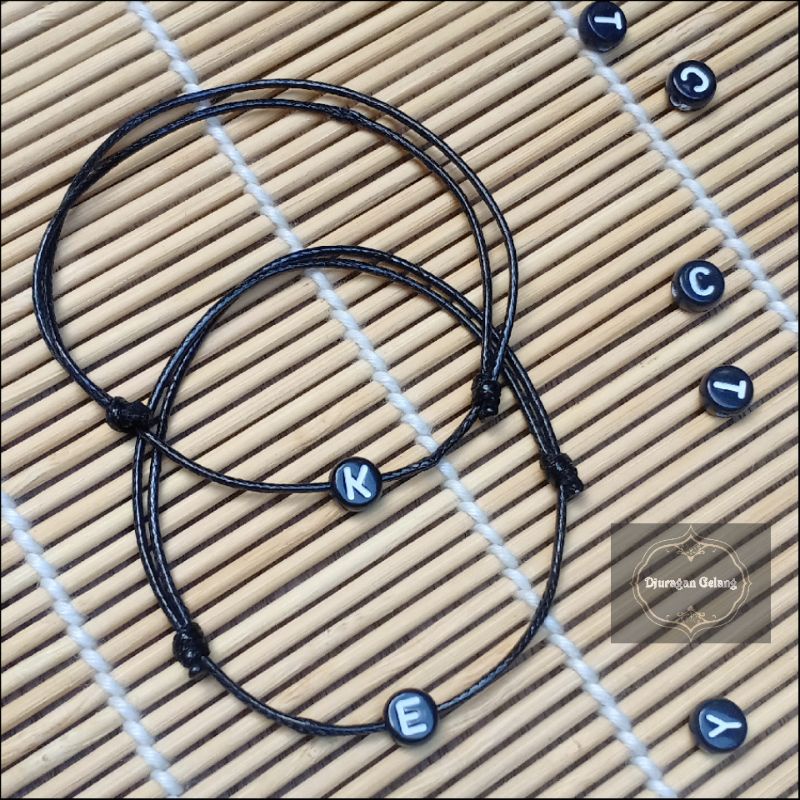Gelang Nama Gelang Huruf Gelang Inisial Nama Gelang Inisial Huruf Gelang Couple Gelang Persahabatan 