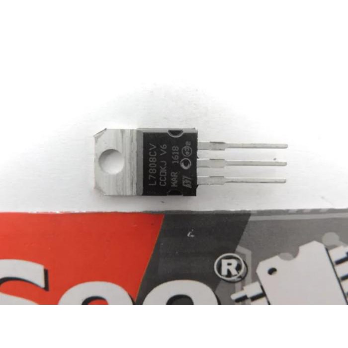IC L7808CV L7808 L 7808 Voltage Regulator Tegangan Output 1.5A TO-220